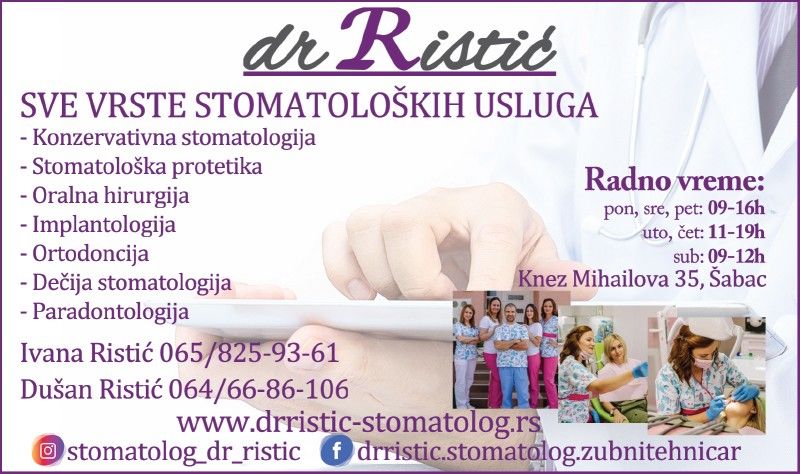 Stomatološka ordinacija DR Ristić