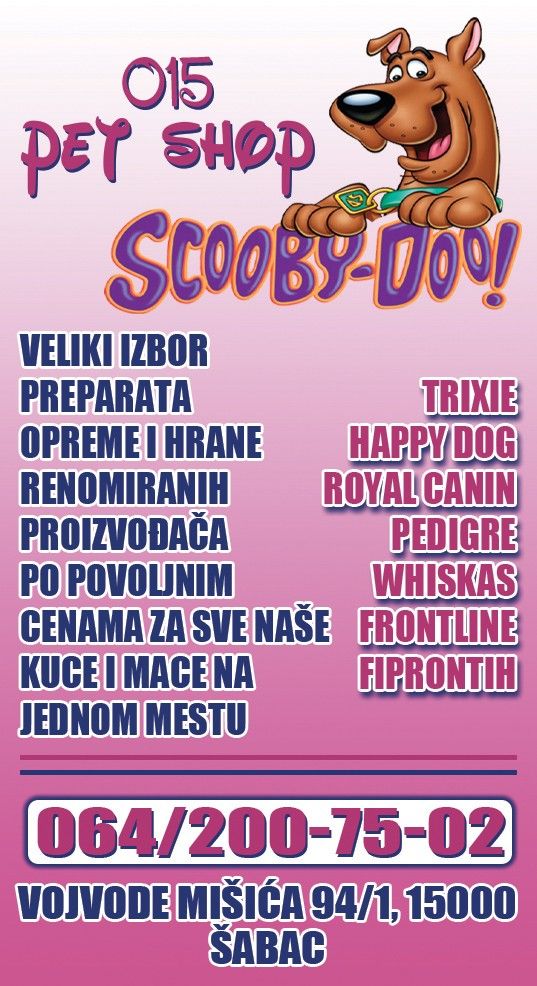 Pet shop Scooby Doo