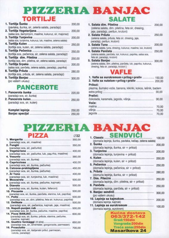 Pizzeria Banjac
