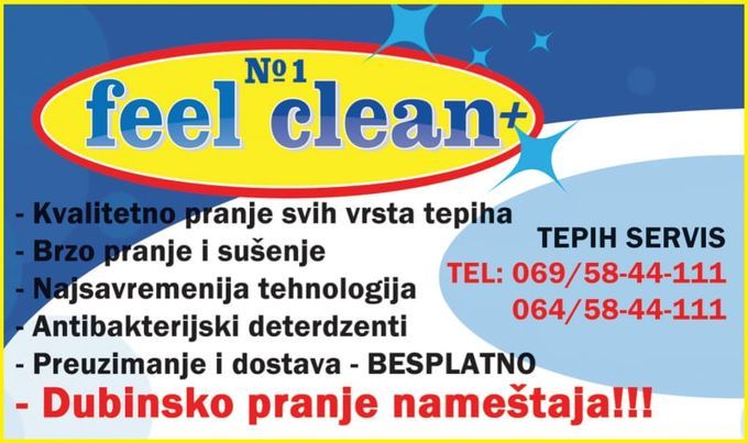 Tepih servis FEEL CLEAN